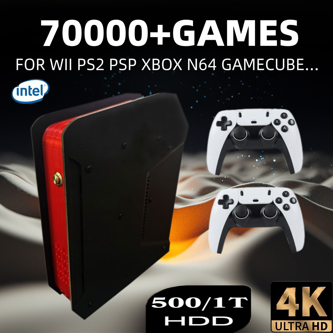 Retro Gaming Mini Pc - X4 Retro Video Game Console With