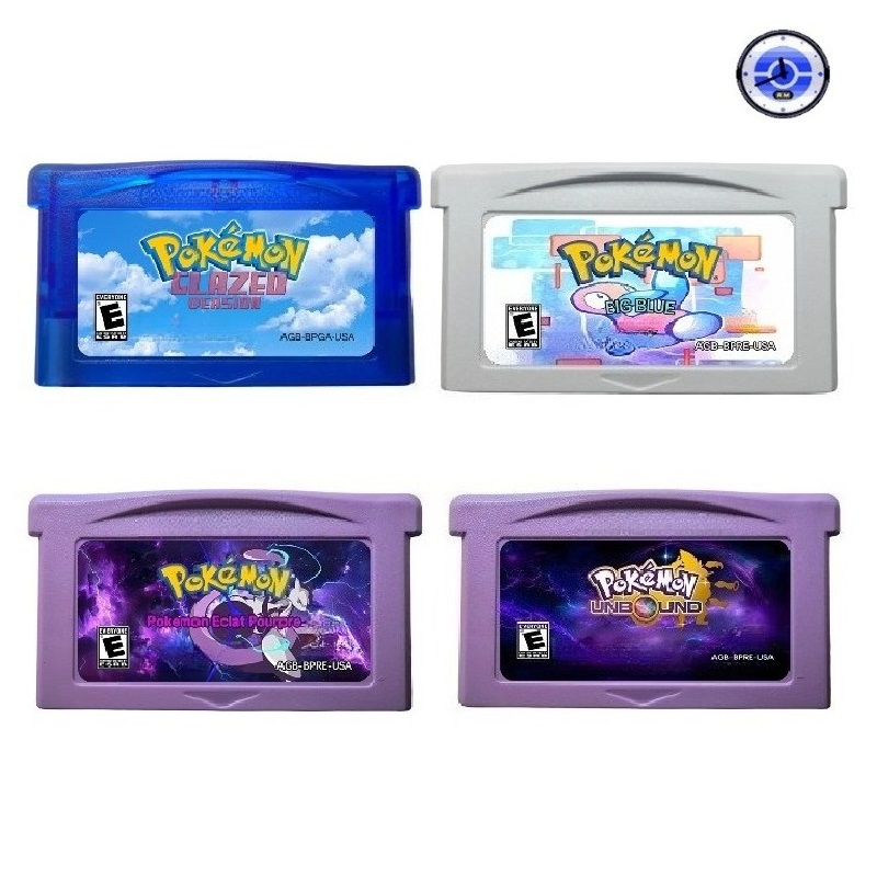 Rom Cartridge Flash - RTC English Game Cartridge Pokémon Big
