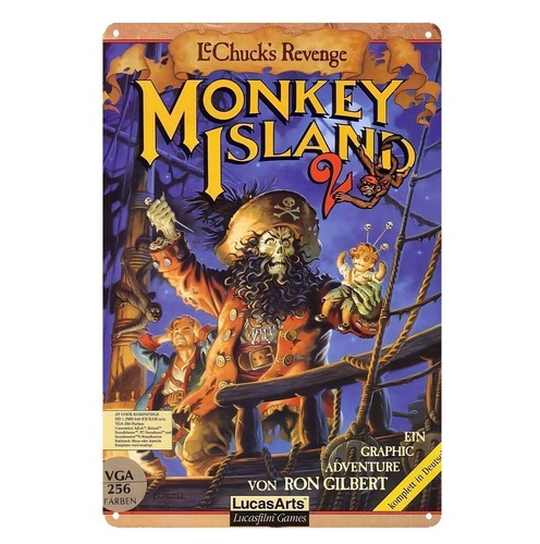 Retro Gaming Us - Monkey Island 2 Commodore Amiga Retro