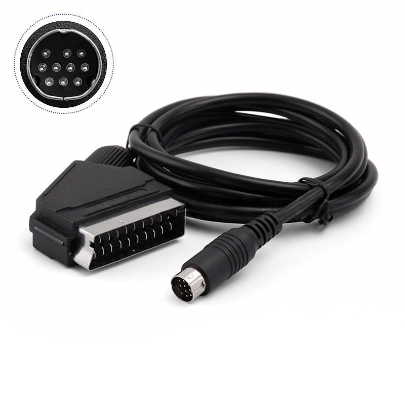 1.8m Scart Cable for Sega Satu - Retro Gaming Cables recension och pris
