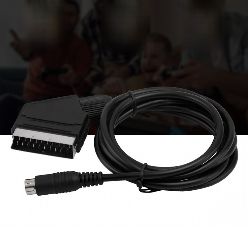 1.8m Scart Cable for Sega Satu - Retro Gaming Cables recension och pris