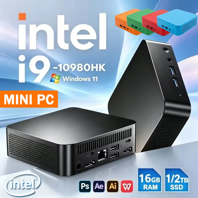 Intel i9 10980HK Mini PC Dual  - Retro Gaming Mini Pc recension och pris