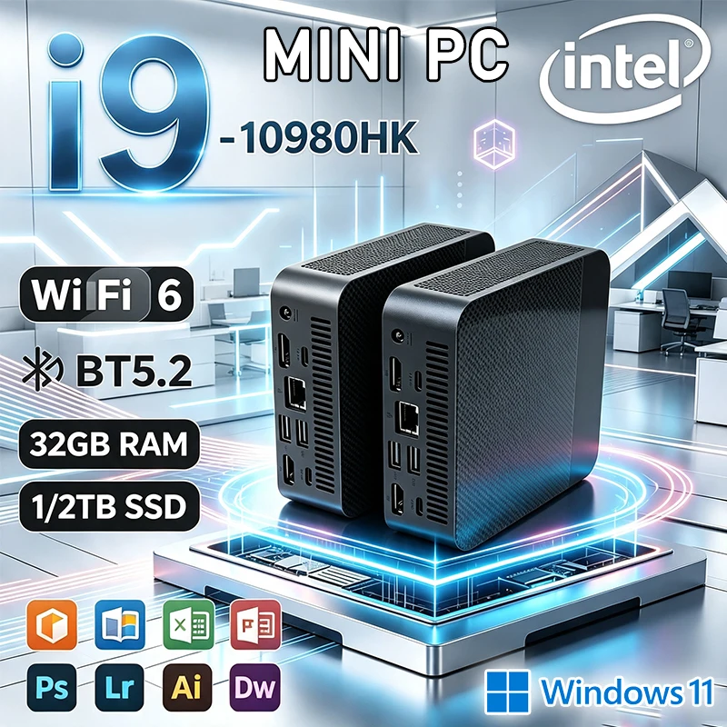 2026 Mini PC Windows 11 Pro Co - Retro Gaming Mini Pc recension och pris