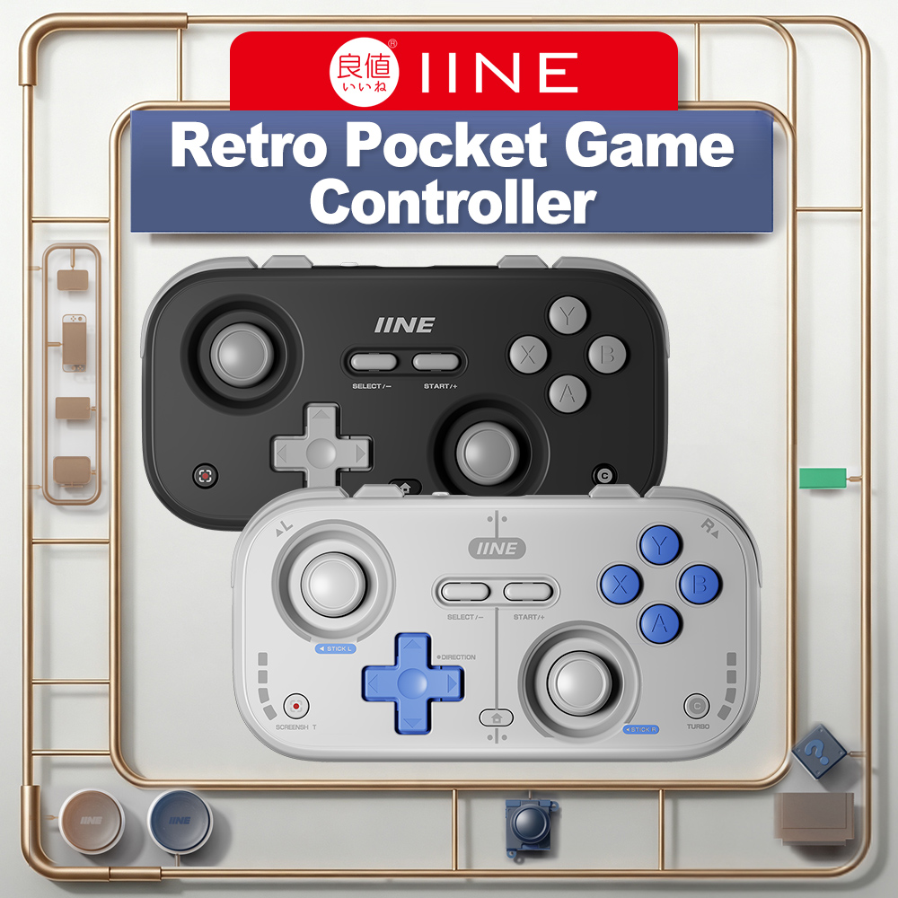 IINE Mini Controller Retro Poc - Retro Gaming Corps recension och pris