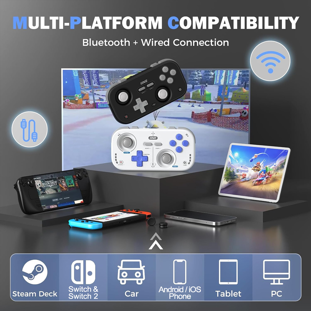 IINE Mini Controller Retro Poc - Retro Gaming Corps recension och pris