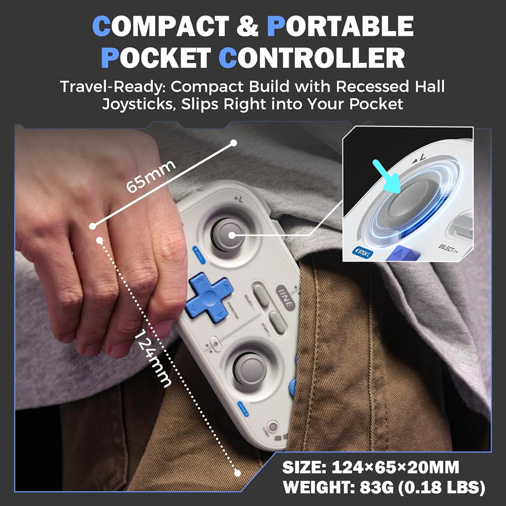 IINE Mini Controller Retro Poc - Retro Gaming Corps recension och pris