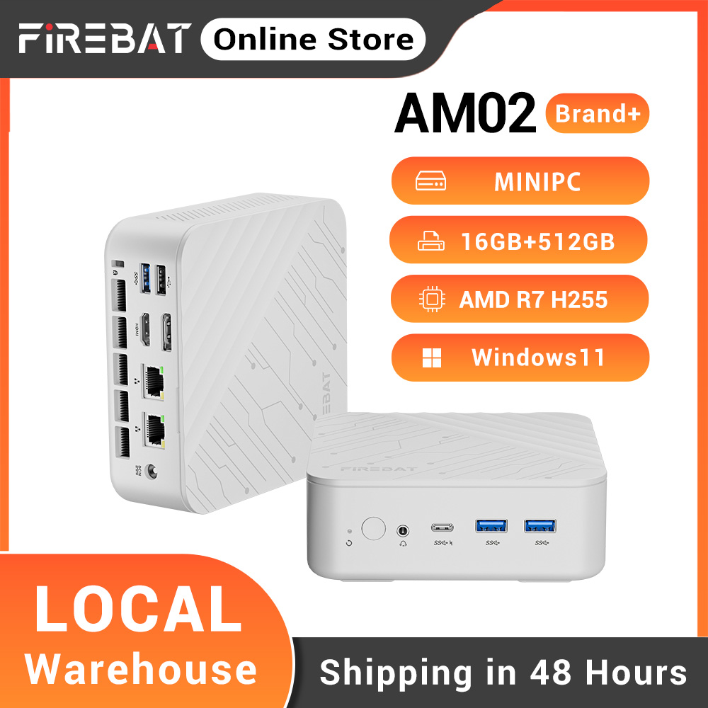 FIREBAT AM02 Mini PC AMD Ryzen - Retro Gaming Mini Pc recension och pris