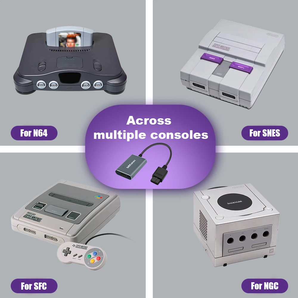 Bitfunx 720P Svideo / AV To HD - Retro Gaming Nostalgia recension och pris