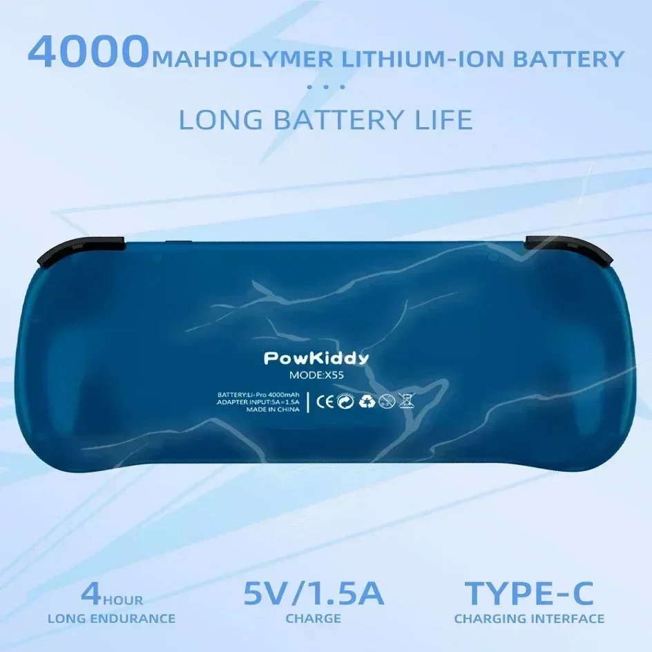 POWKIDDY X55 Handheld Game Con - Retro Gaming Device recension och pris