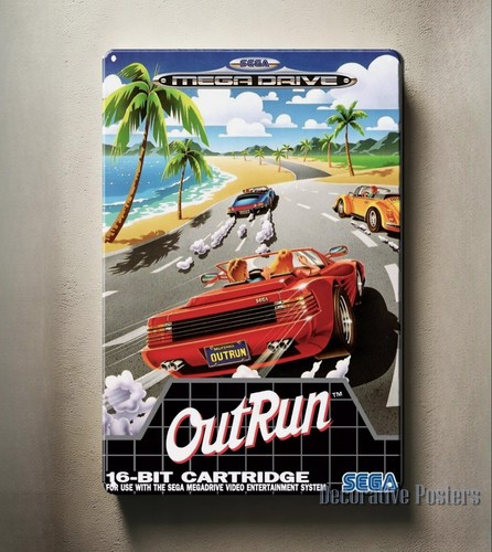 Outrun Mega Drive Retro Video  - Retro Gaming Us recension och pris