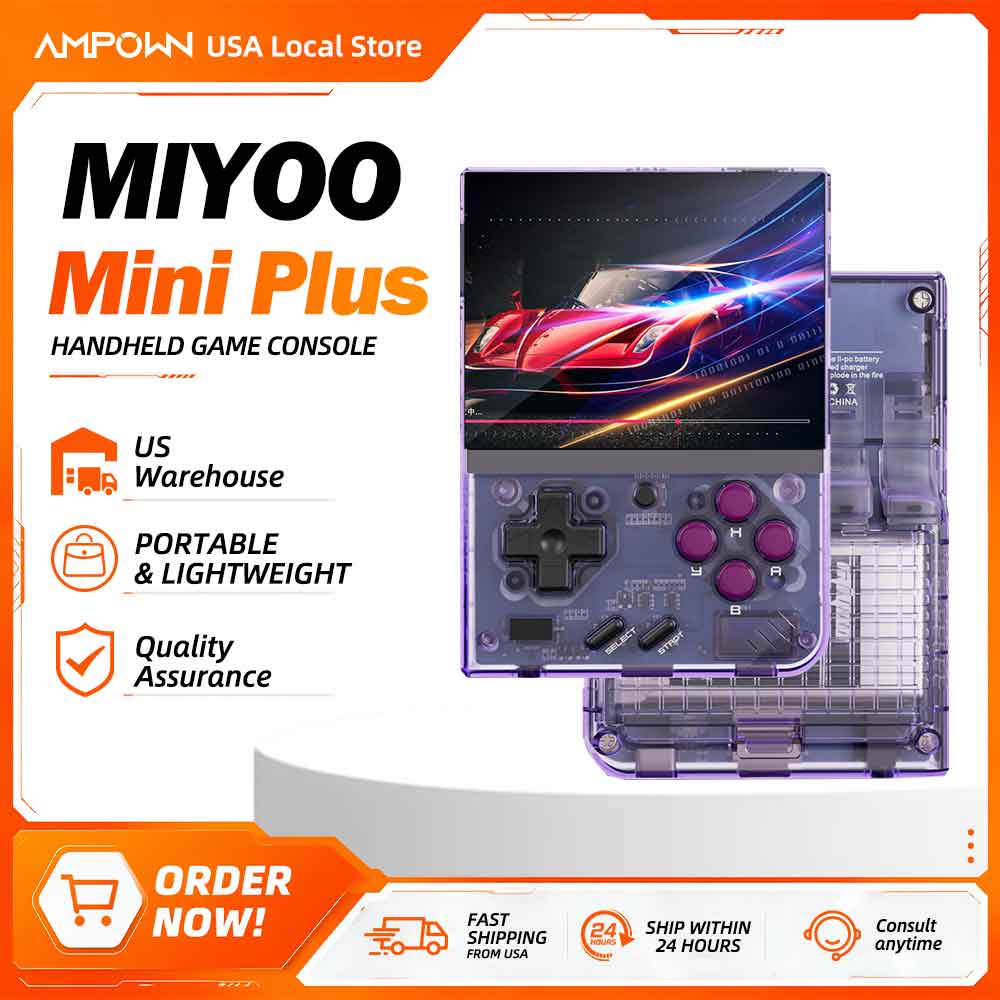 Miyoo Mini+ Retro Handheld Gam - Retro Gaming Device recension och pris
