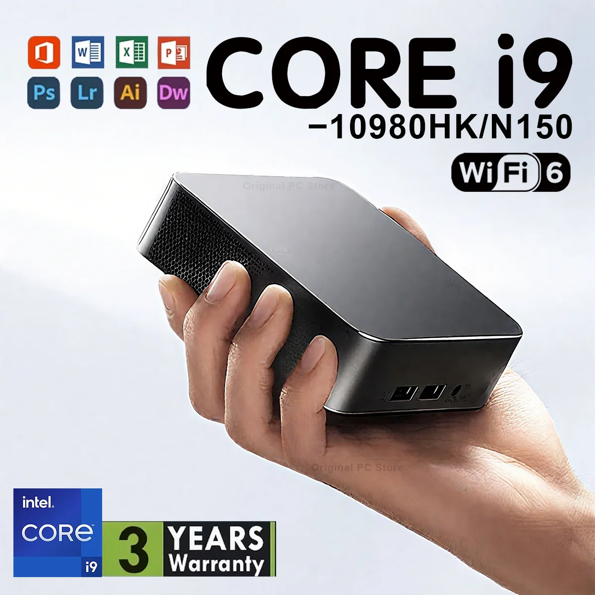 Intel i9 10980HK Mini PC Dual  - Retro Gaming Mini Pc recension och pris