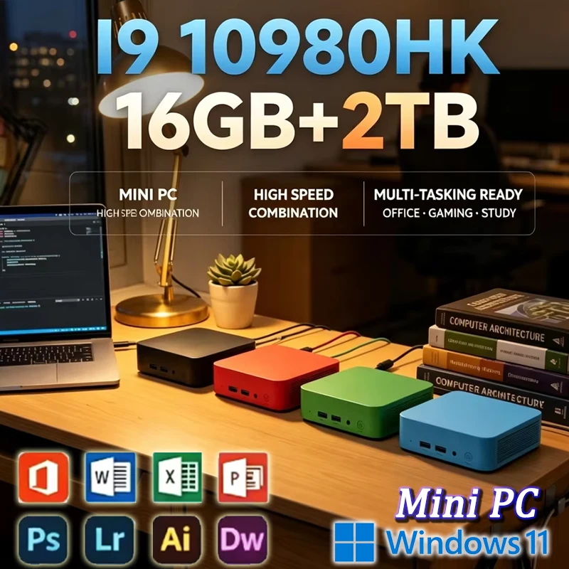 Intel i9 10980HK Mini PC Dual  - Retro Gaming Mini Pc recension och pris