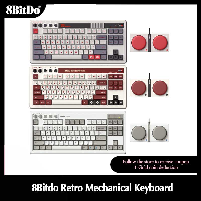 8Bitdo Retro Mechanical Keyboa - Retro Gaming Corps recension och pris