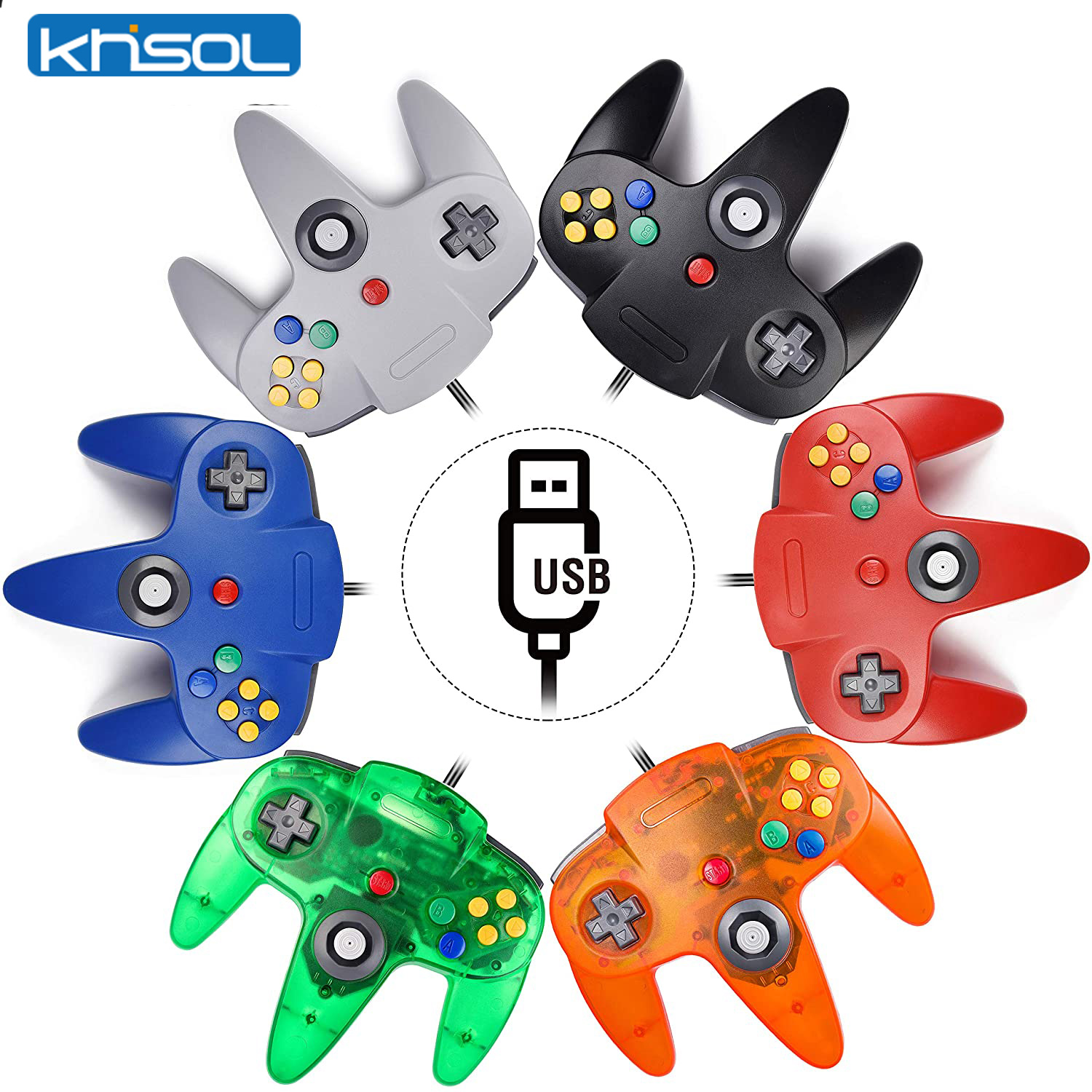 N64 Controller Classic USB Wir - Retro Gaming Corps recension och pris
