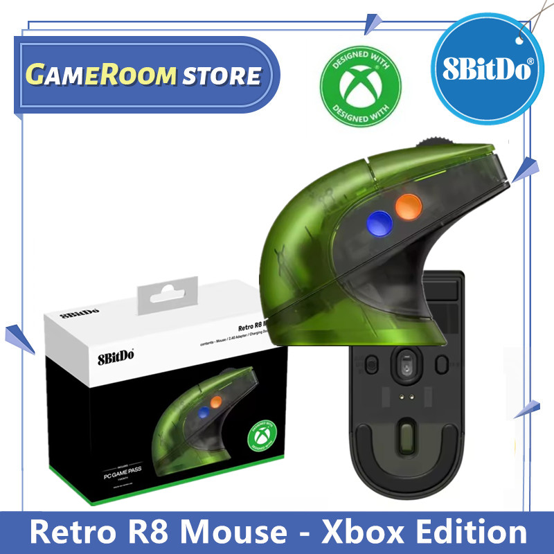 8BitDo Retro R8 Mouse - Xbox E - Retro Gaming Xbox Controller recension och pris