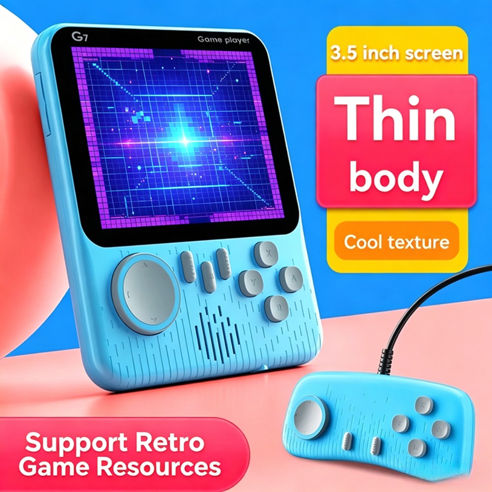 G7 Portable Retro Handheld Gam - Retro Gaming Cables recension och pris