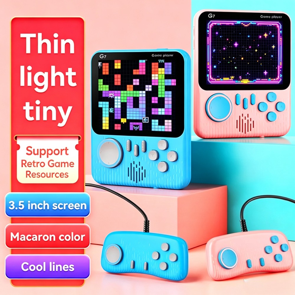 G7 Portable Retro Handheld Gam - Retro Gaming Cables recension och pris