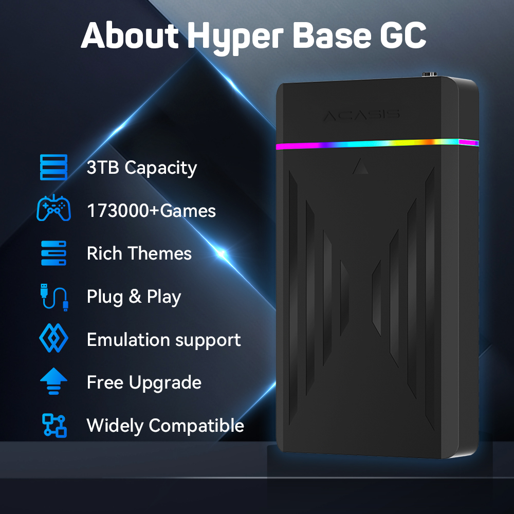 3TB Portable Gaming HDD Launch - Retro Gaming Mini Pc recension och pris