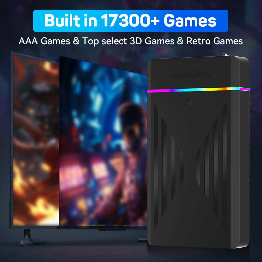 3TB Portable Gaming HDD Launch - Retro Gaming Mini Pc recension och pris