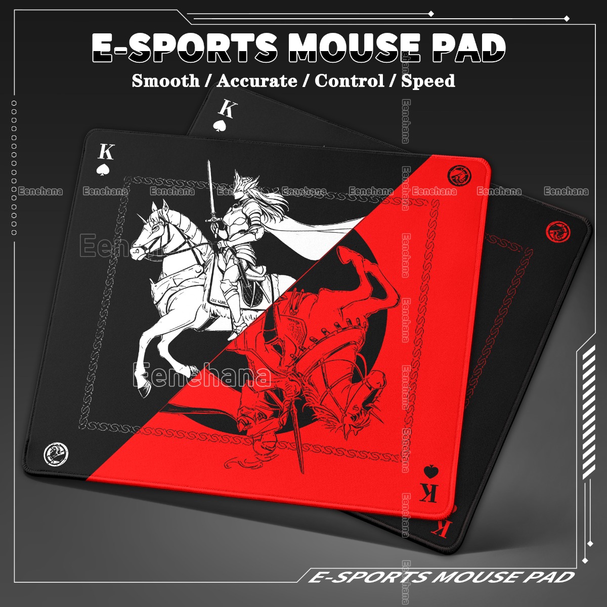 Black Red Poker Style Mat 40x4 - Retro Gaming Corps recension och pris